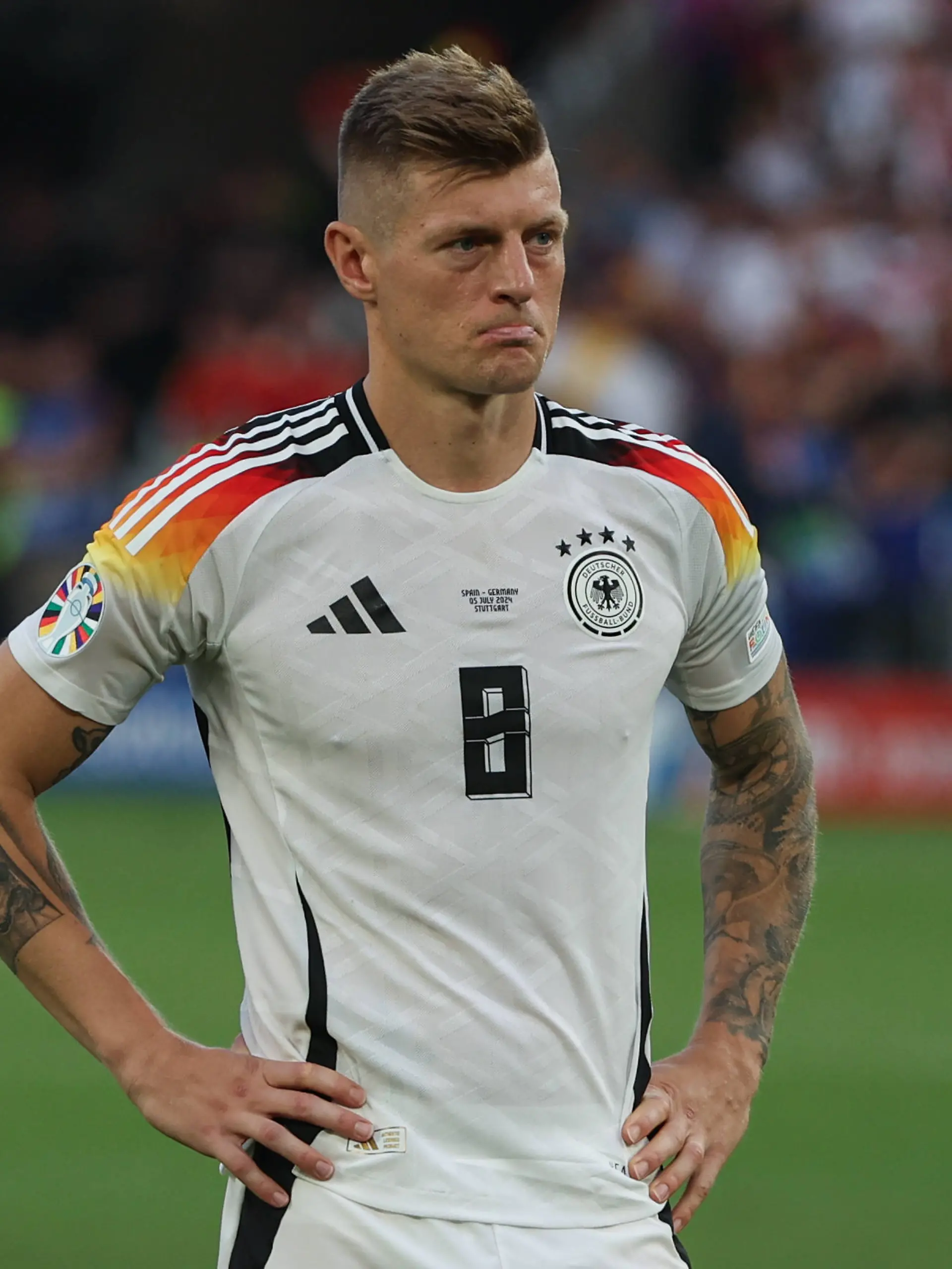 Toni Kroos geht mit einer bitteren Niederlage