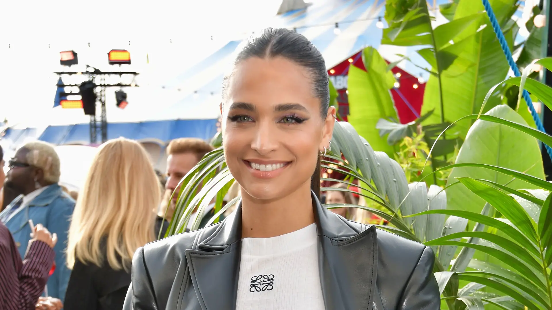 Amira Pocher bei der About You Fashion Show. 
