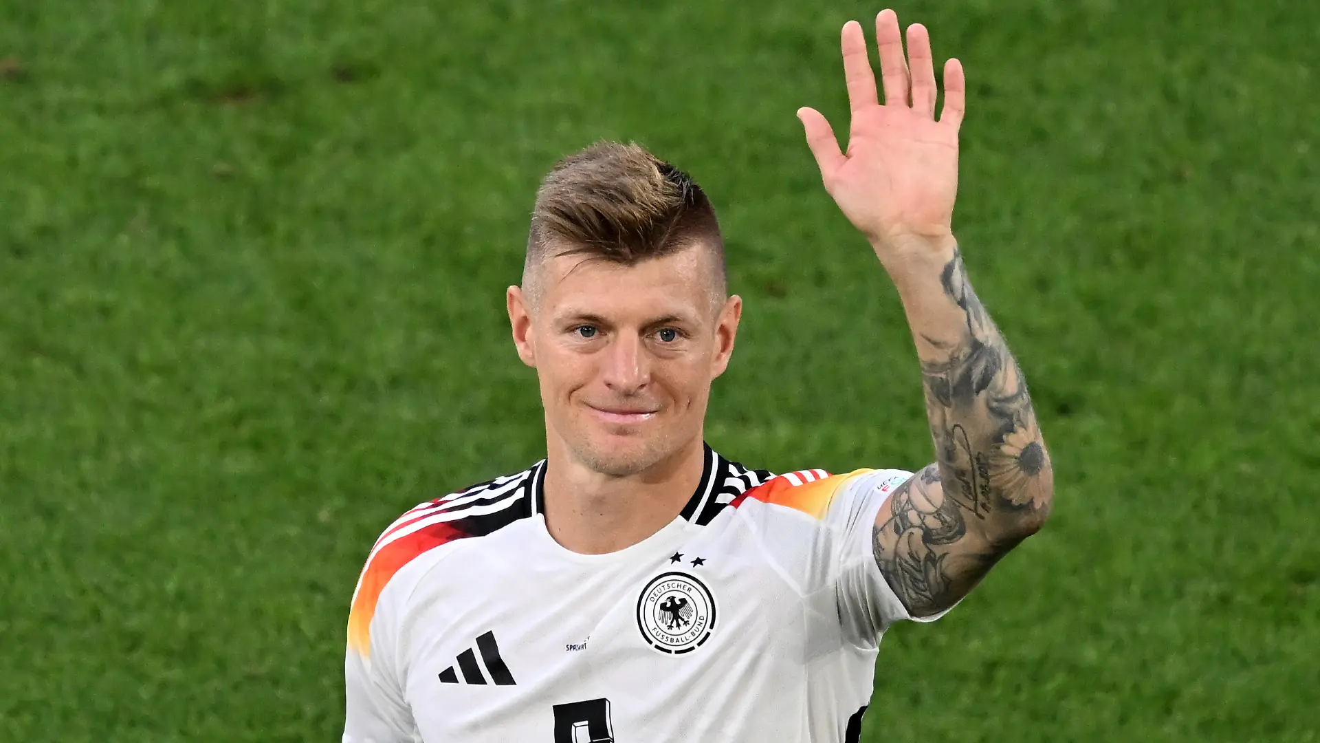 Toni Kroos stand im EM-Viertelfinale ein letztes Mal für Deutschland auf dem Platz.