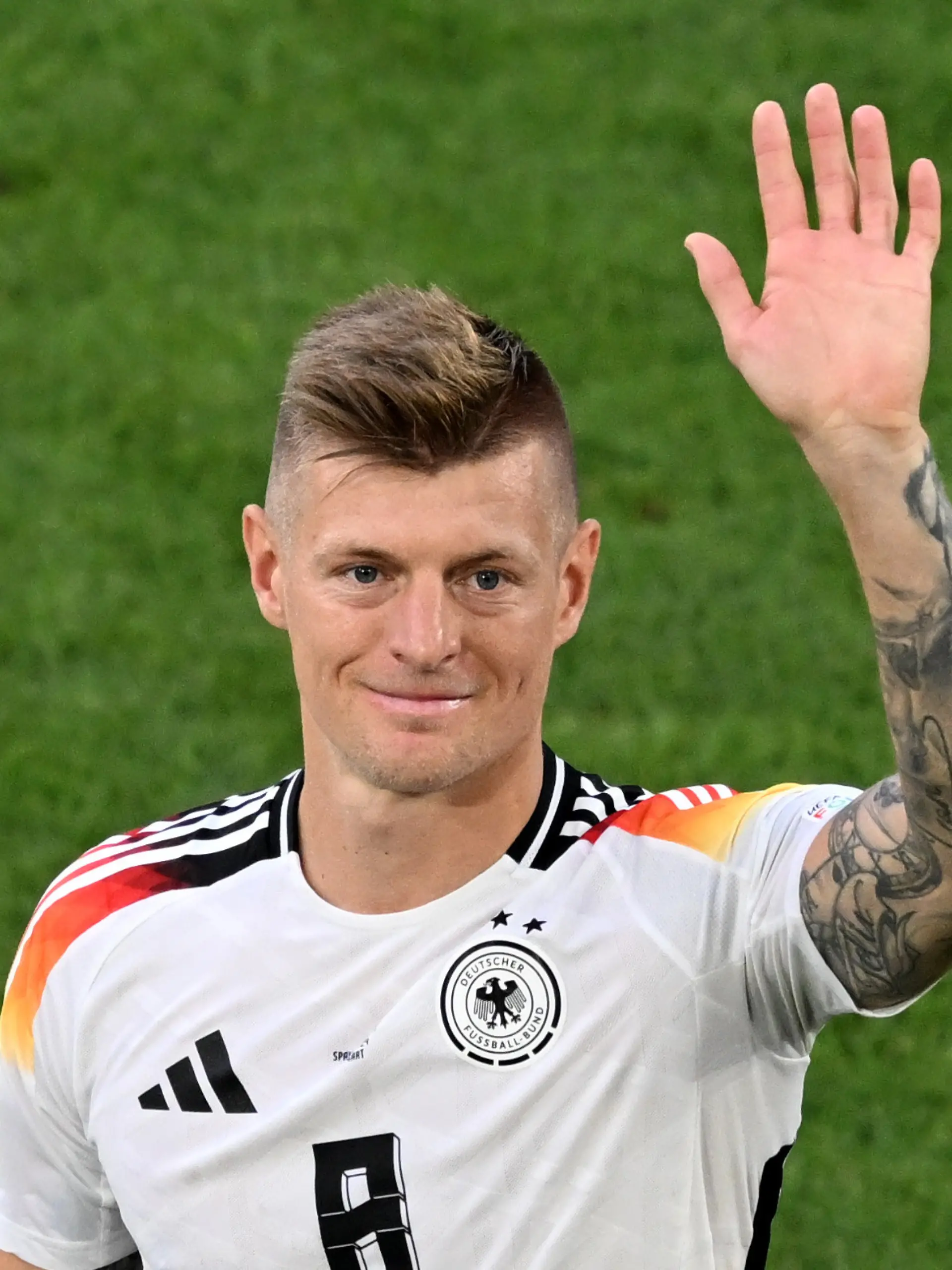 Toni Kroos stand im EM-Viertelfinale ein letztes Mal für Deutschland auf dem Platz.