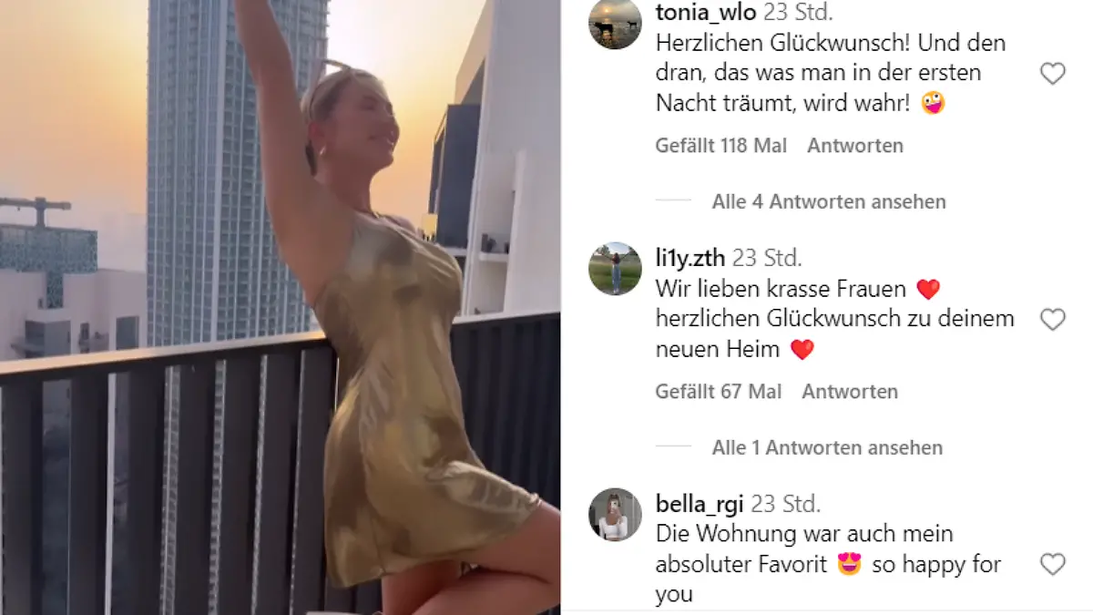 Kim Virginias Follower freuen sich riesig mit ihr