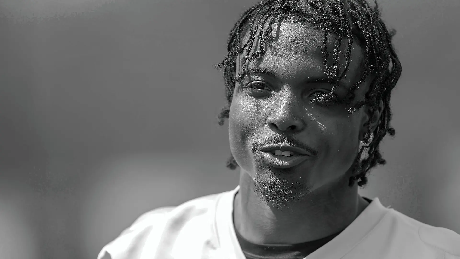 EAGAN, MN - MAY 10: Minnesota Vikings cornerback Khyree Jackson 31 talks with the media during Minnesota Vikings Rookie Camp on May 10, 2024, at TCO Performance Center in Eagan, MN.Photo by Nick Wosika/Icon Sportswire NFL, American Football Herren, USA MAY 10 Minnseota Vikings Rookie Camp