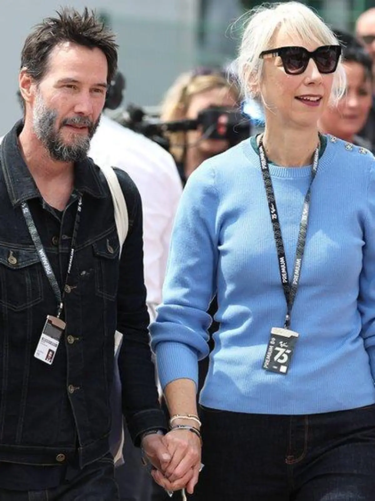 Benzin im Blut? Motorradfan Keanu Reeves besucht mit Freundin MotoGP