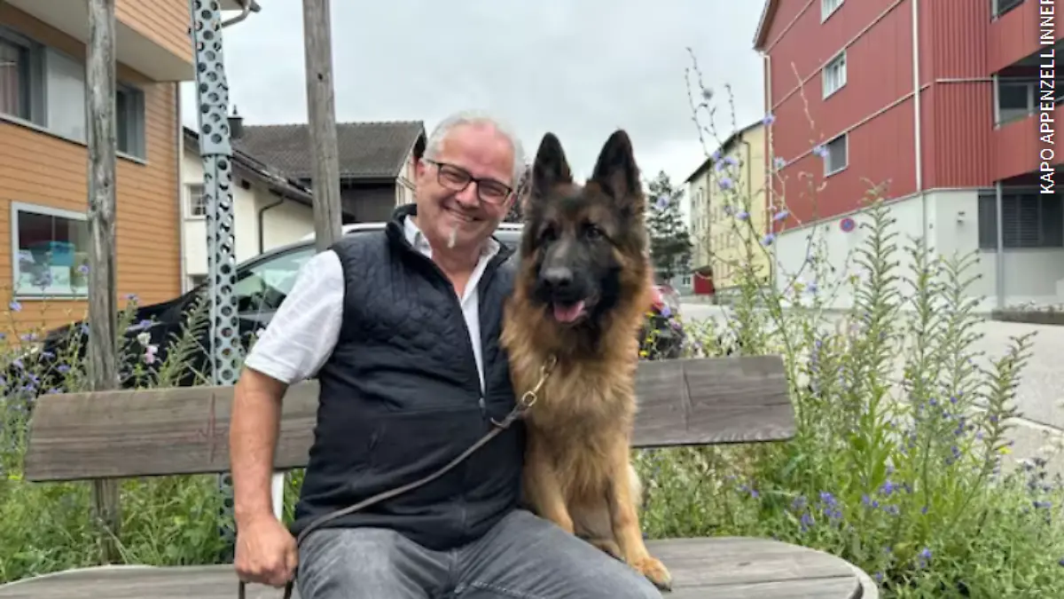 Hündin Ayla stürzte beim Wandern in die Tiefe.