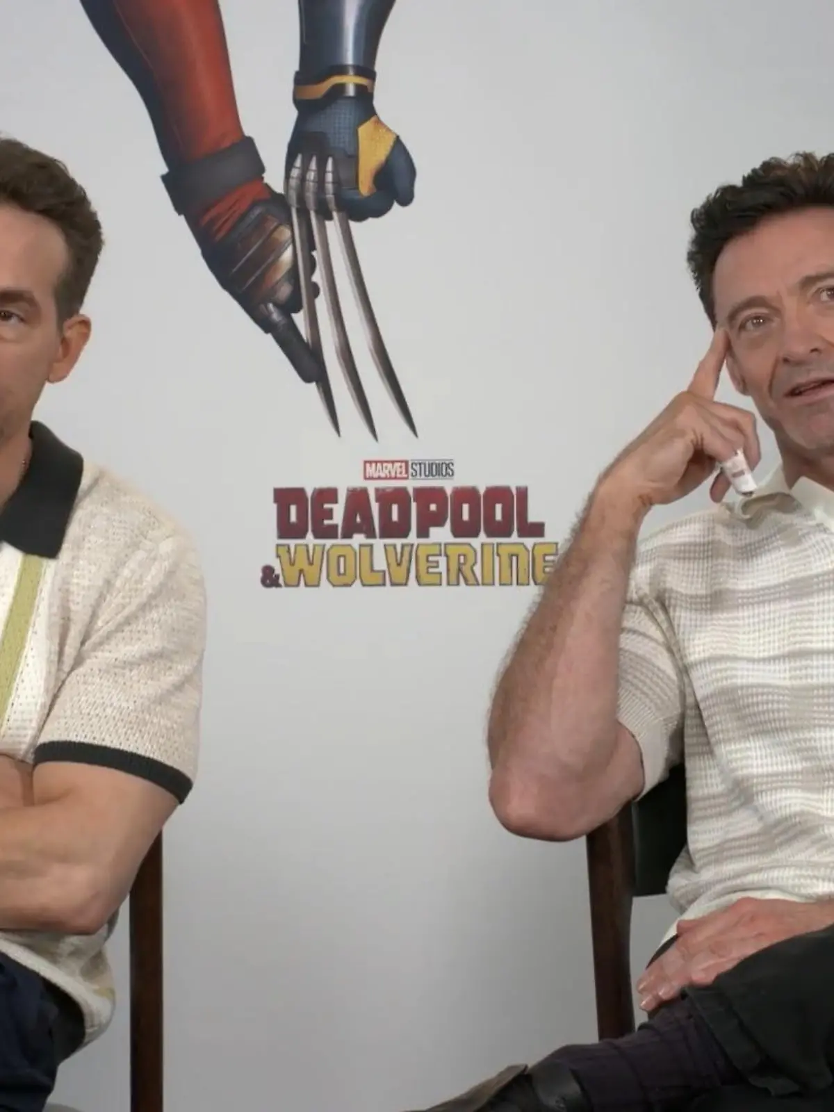 Bild zu: "Ryan Reynolds & Hugh Jackman zeigen uns ihre Deutsch-Skills"