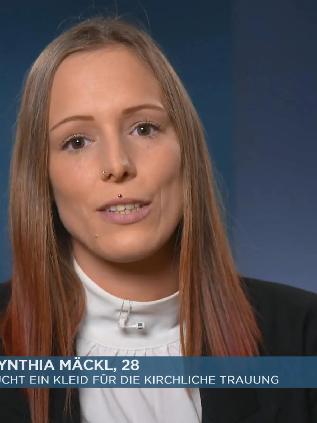 Bild zu: "Braut Cynthia möchte ein enges Prinzessinnenkleid"