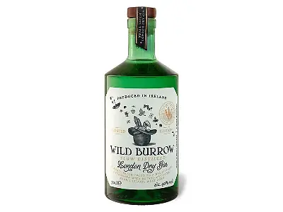 Wild Burrow Slow Distilled London Dry Gin 40% Vol.