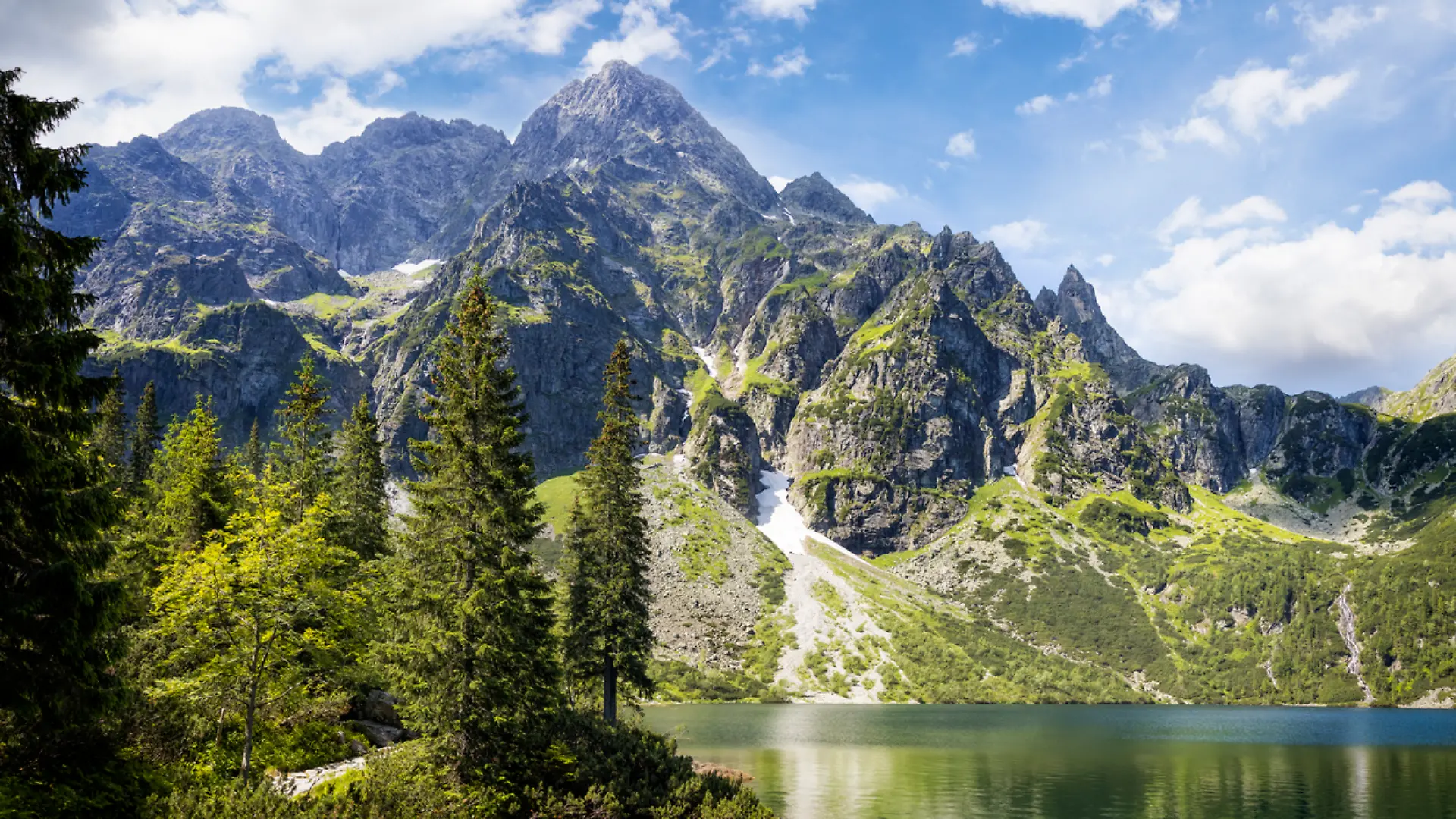 Der See Morskie Oko im Tatra-Nationalpark