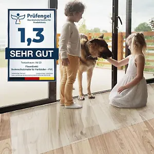 Bodenschutzmatte transparent