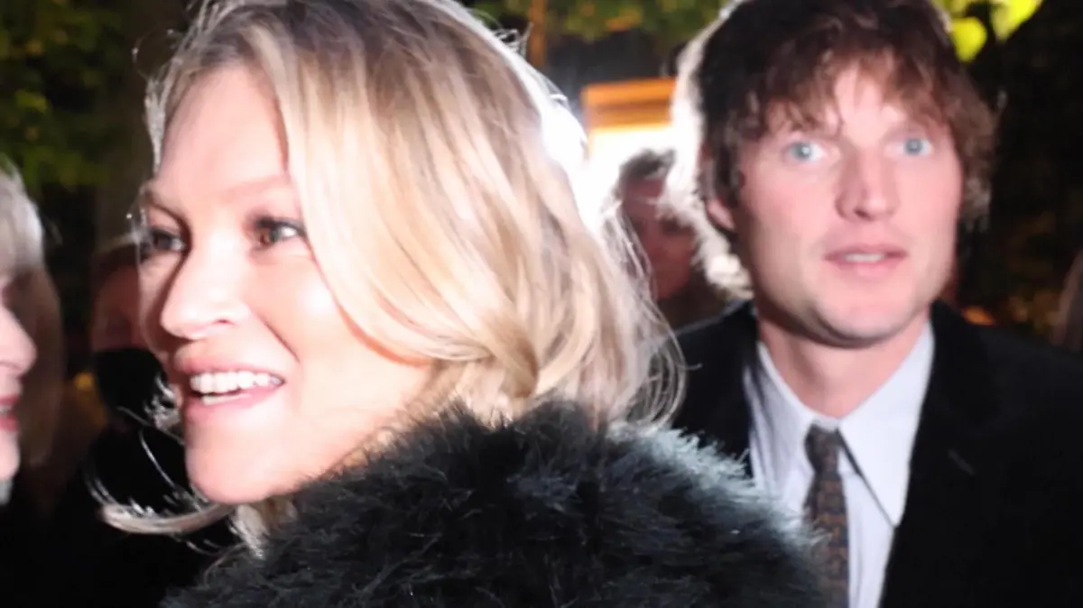 Kate Moss und Nikolai von Bismarck in Paris.