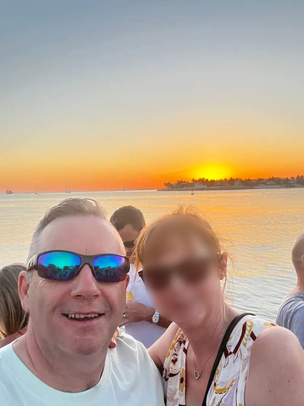 BBC-Reporter John Hunt und seine Frau Carol 