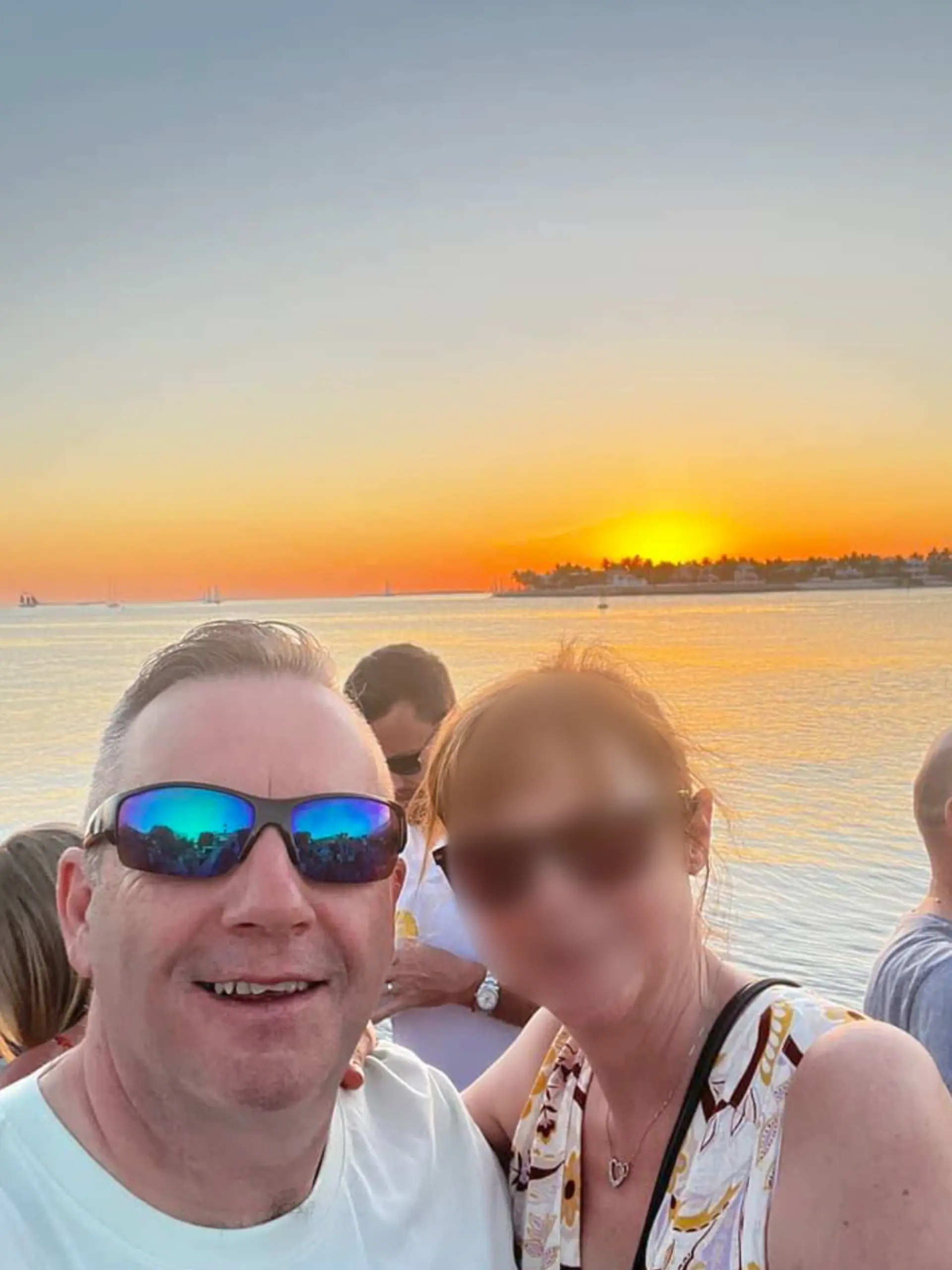 BBC-Reporter John Hunt und seine Frau Carol 