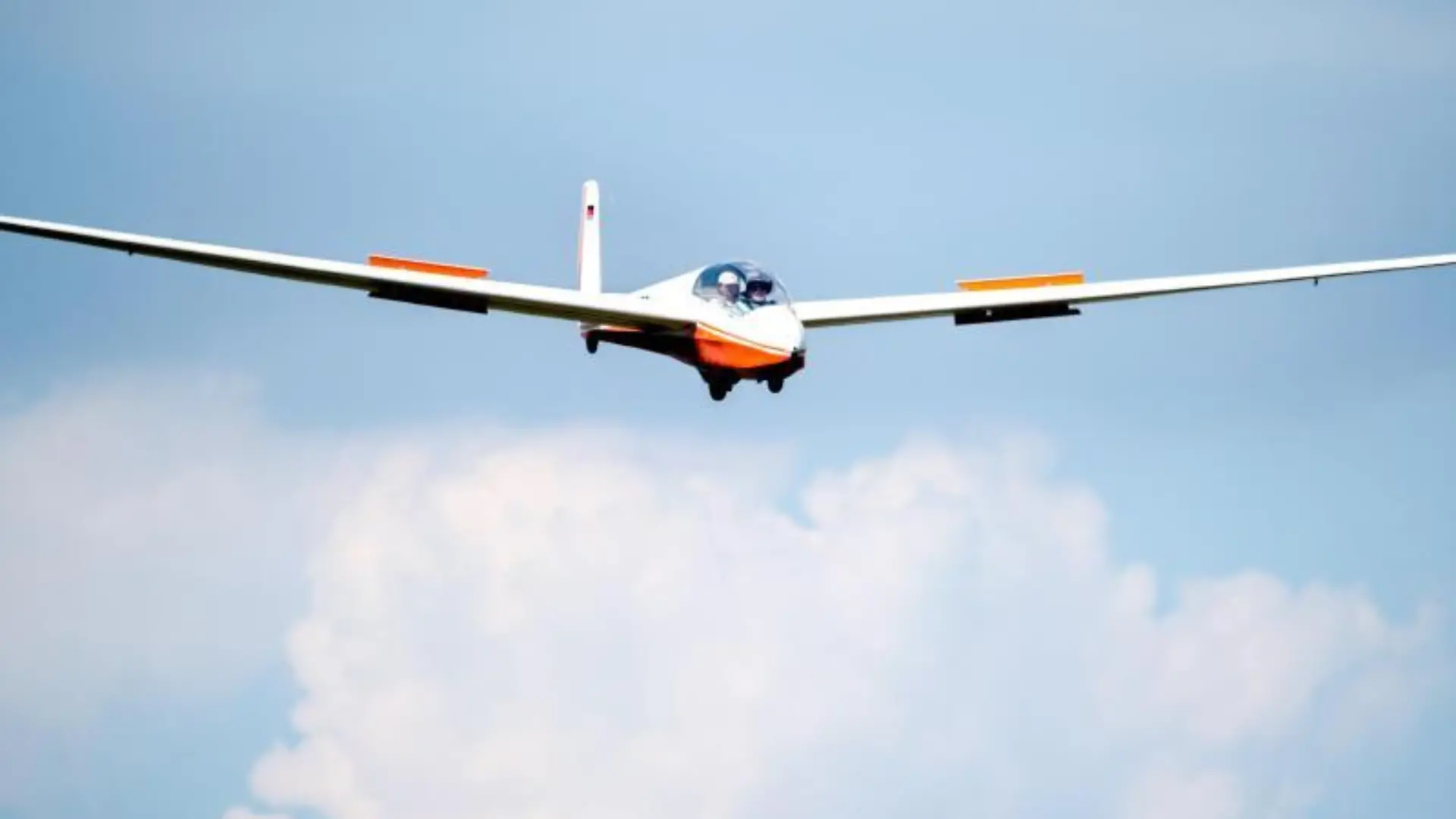 Ein Segelflugzeug