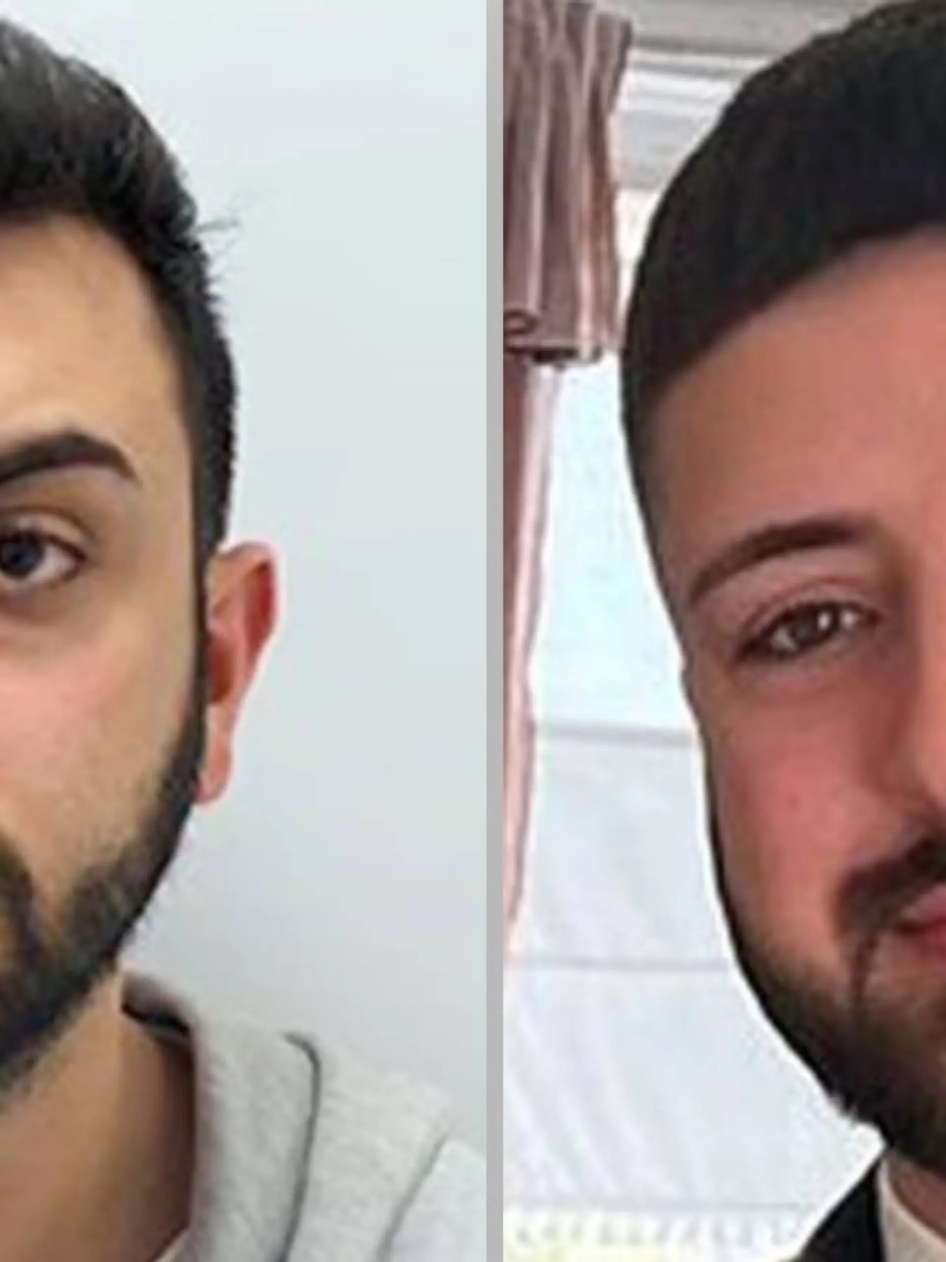 Der verurteilte Mörder Bradley (C. links) und sein Bruder Kyle, der drei Frauen getötet hat 