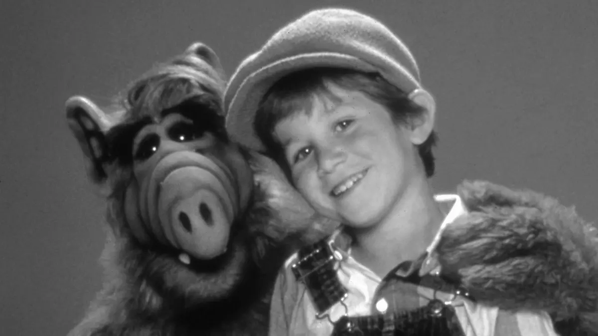 ALF, Fernsehserie, USA 1988 - 1990, Szenenfoto: Alf und Benji Gregory