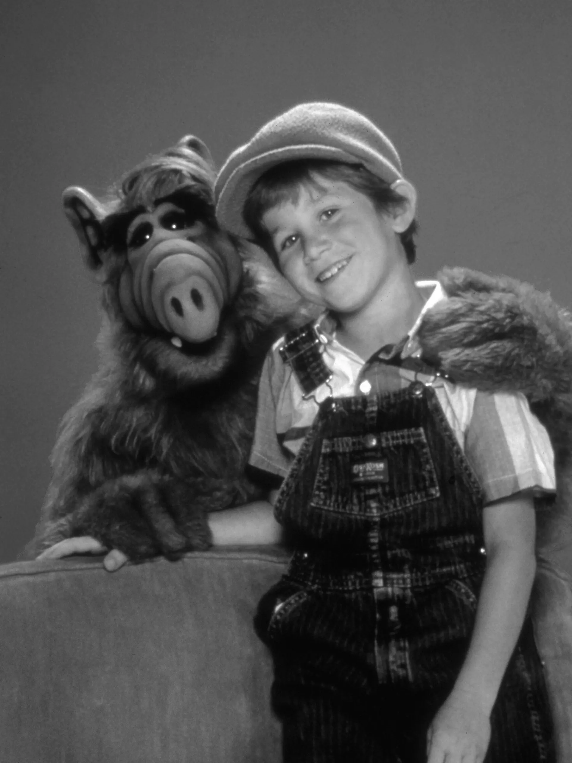 ALF, Fernsehserie, USA 1988 - 1990, Szenenfoto: Alf und Benji Gregory
