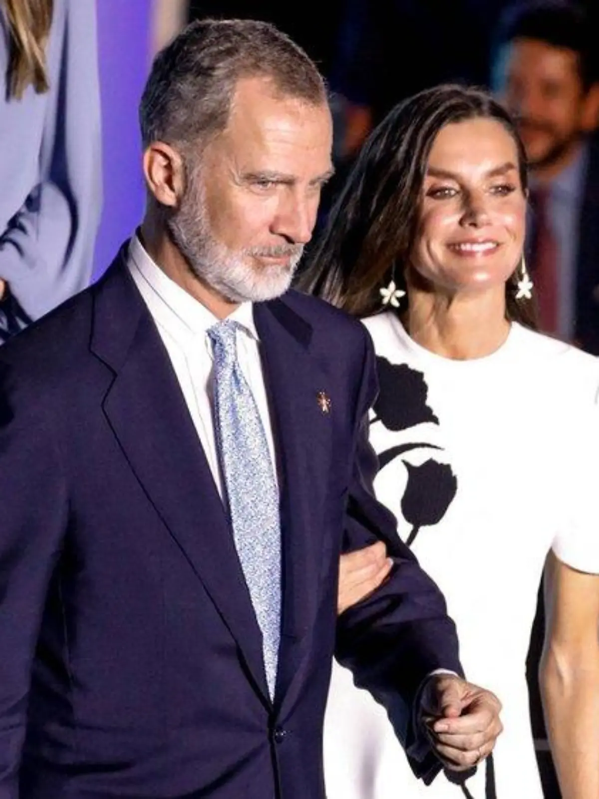 Königin Letizia und König Felipe lächeln Krisengerüchte weg