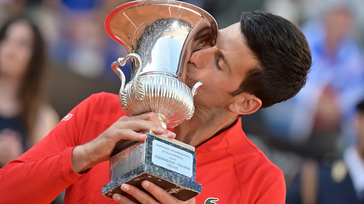 Photo Alfredo Falcone / LaPresse 15/05/2022 Rome, Italy Tennis Internazionali BNL d Italia 2022 Man Final Novak Djokovic srb vs Stefanos Tsitsipas gre In the pic:Novak Djokovic PUBLICATIONxNOTxINxITAxFRAxCHN Copyright: xAlfredoxFalconex/xLaPressex 
