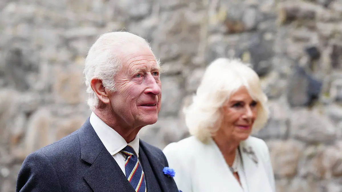 . 03/07/2024. Edinburgh, United Kingdom. King Charles III and Queen Camilla at a celebration at Edinburgh Castle to mark the 900th Anniversary of the City of Edinburgh on day two of their visit to Scotland. 