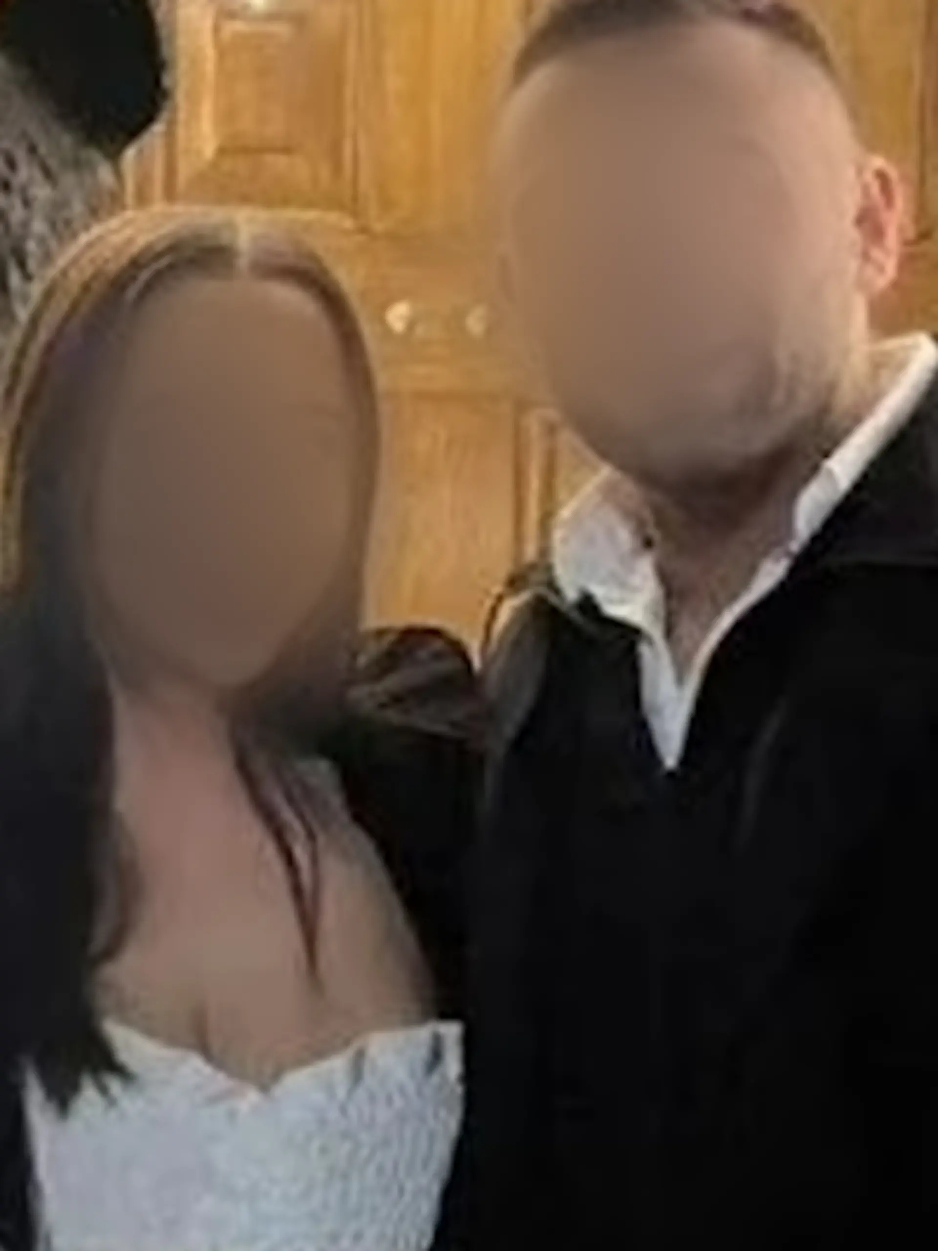 Eine Frau und ein Mann im Portrait. 