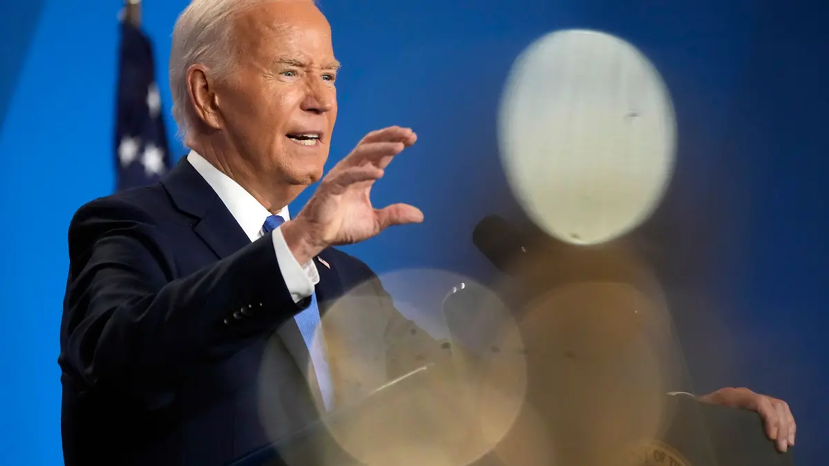 «Ich bekomme überwältigende Unterstützung», sagt Biden.