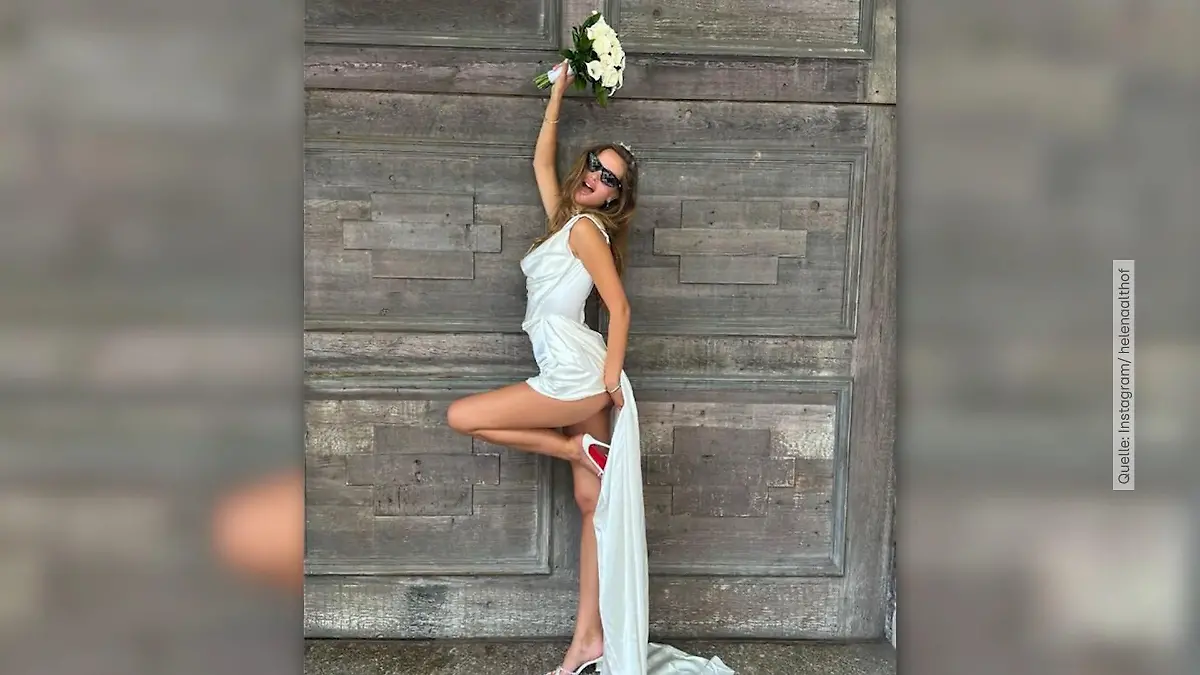 Helena Althof postet Eindrücke von der Hochzeit mit Vito Glamouröse Feier in New York