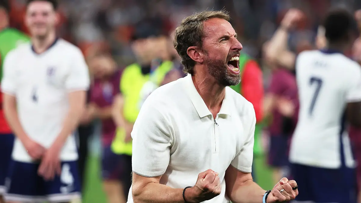 Gareth Southgate trifft im EM-Finale mit den Three Lions auf die Spanier.