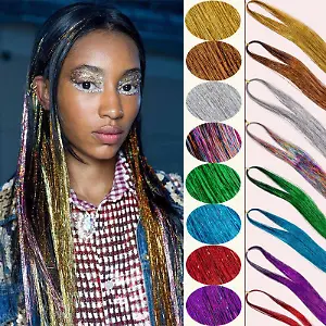 Lametta-Haarverlängerung