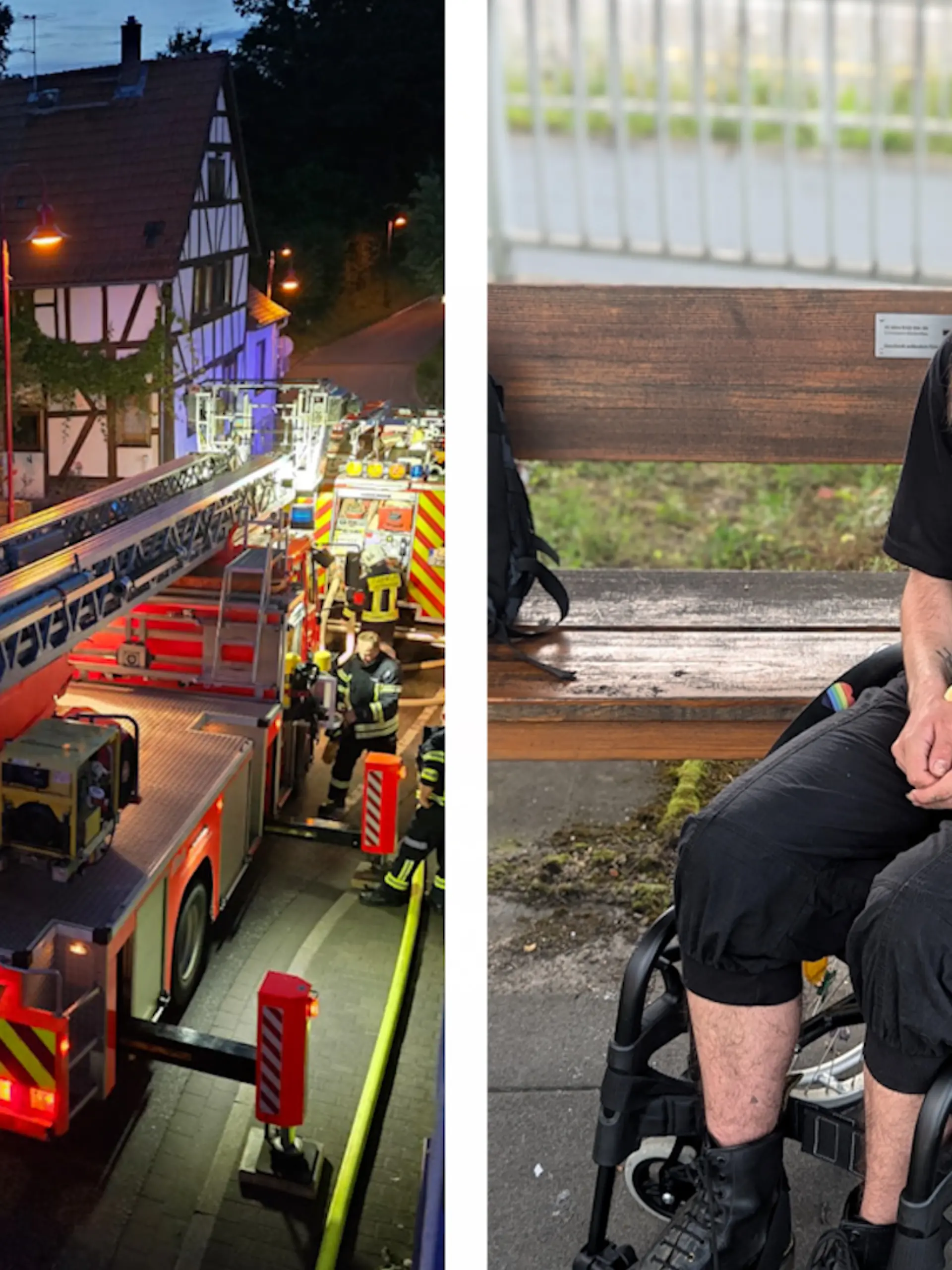 Wohnungsbrand in Launsberg (Hessen) zerstört Wohlfühlort von Autist Tobias.