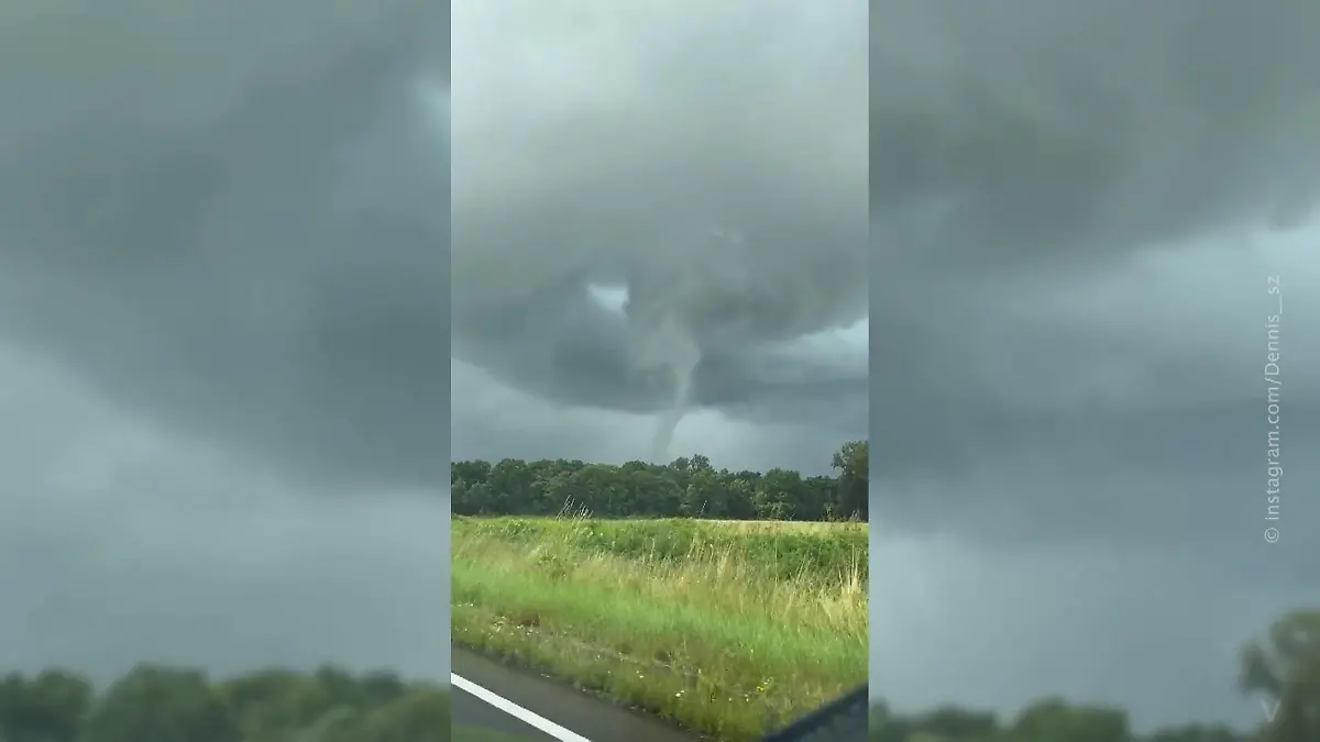 Hagel, Unwetter, Tornado: Gewitterzellen mit Folgen Massive Schäden