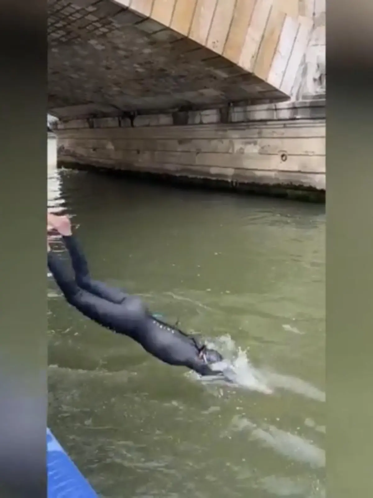 Bild zu: "Frankreichs Ministerin springt in die Seine"