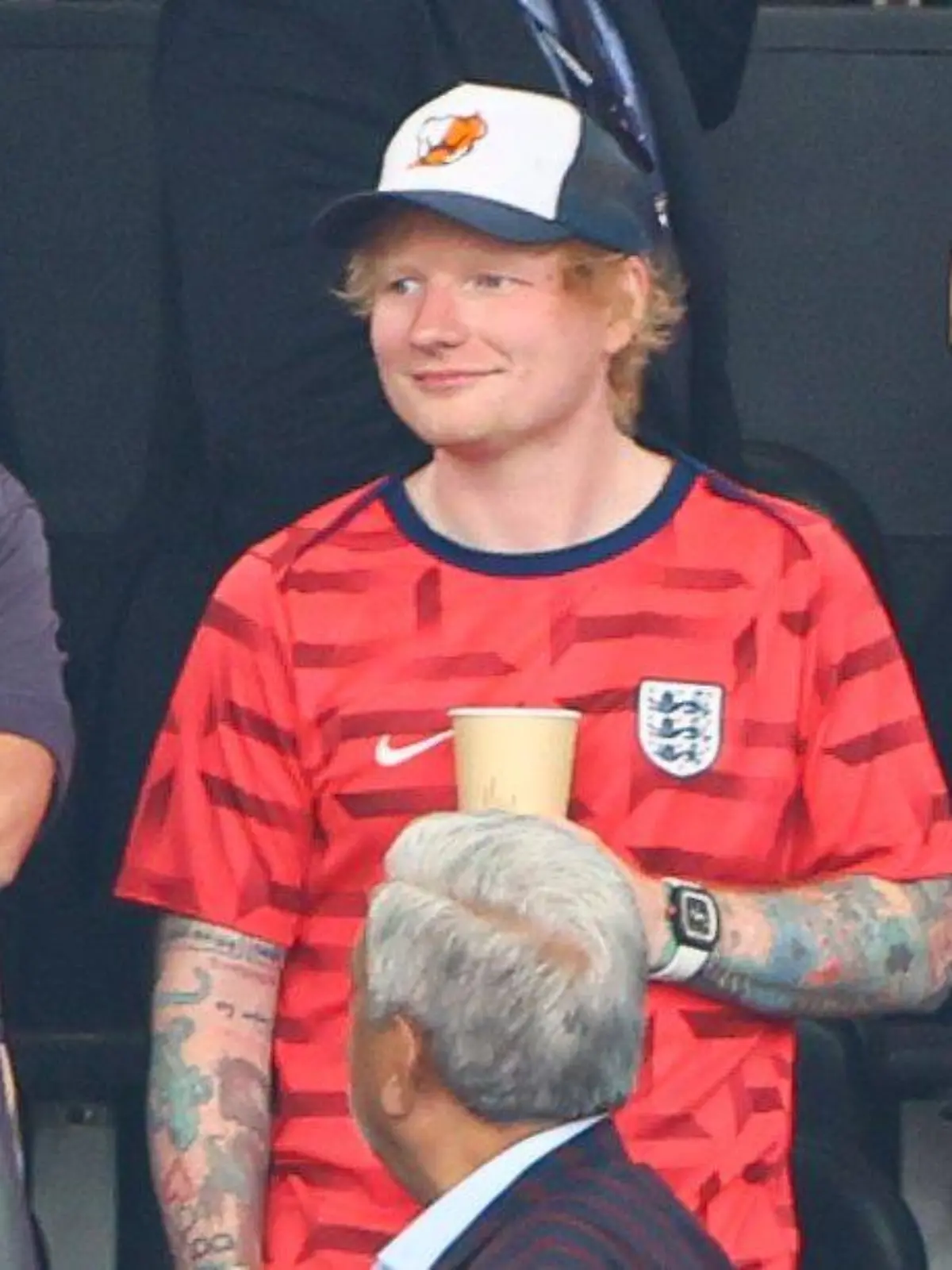 Popstar Ed Sheeran besuchte bereits zahlreiche EM-Spiele der Engländer.
