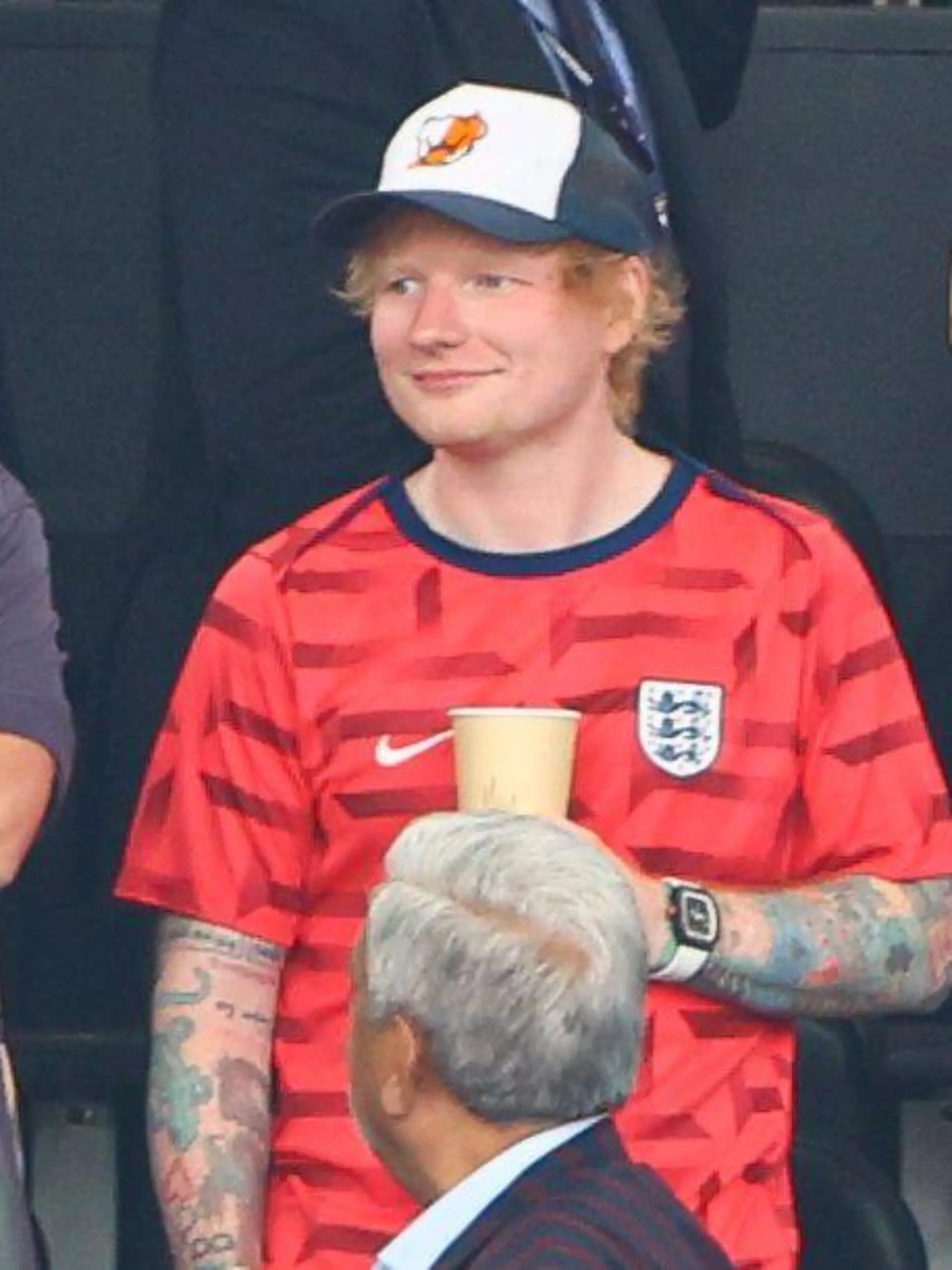 Popstar Ed Sheeran besuchte bereits zahlreiche EM-Spiele der Engländer.