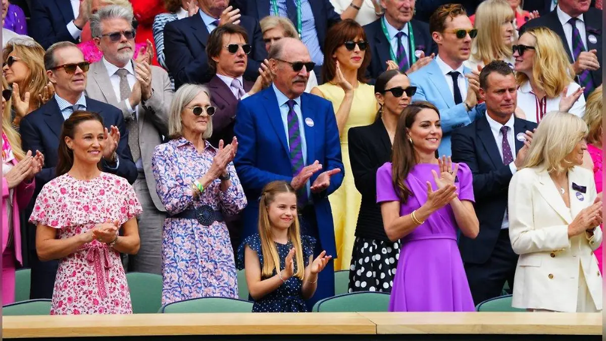 Prinzessin Kate ist da! Mit Charlotte und Pippa beim Wimbledon-Finale