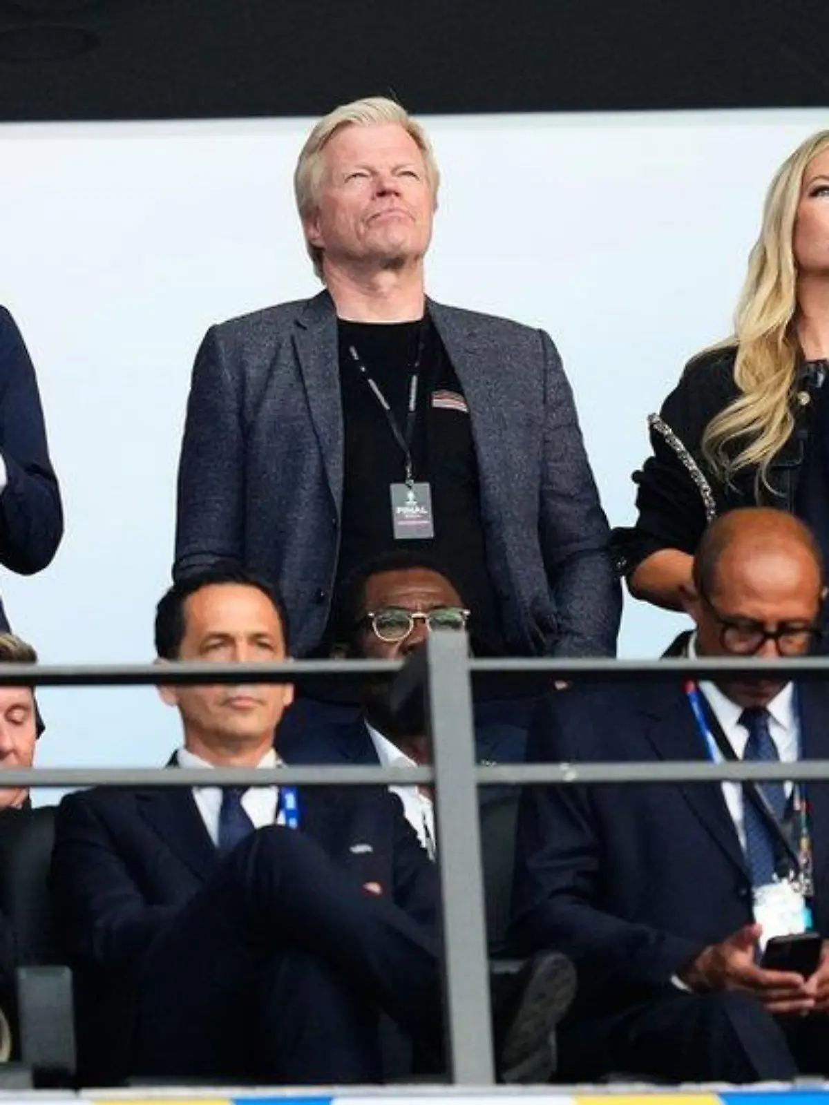 EM-Finale in Berlin: Wer im Olympiastadion alles mitfieberte