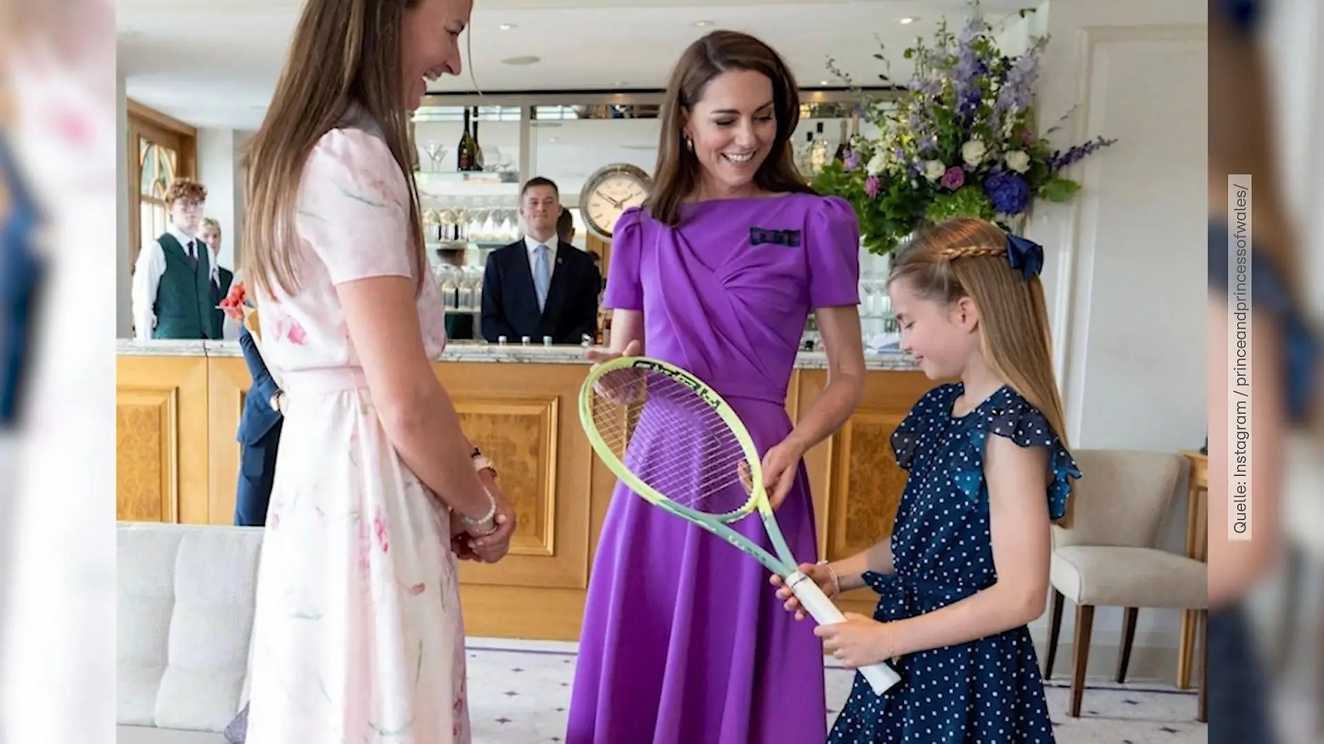 Prinzessin Kate überstrahlt beim Wimbledon-Finale alles In Begleitung von Tochter Charlotte