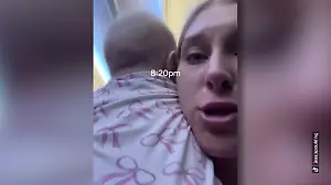 Baby schreit drei Stunden lang – ohne Pause Mamas Albtraum im Flugzeug