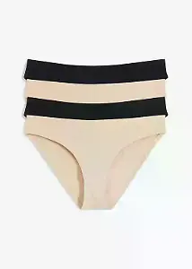 Slip ohne sichtbare Abdrücke aus Bio-Baumwolle (4er Pack)