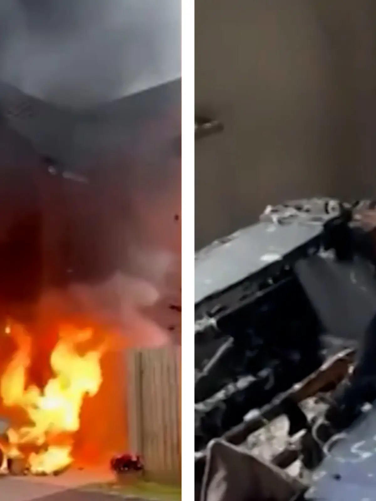 Bild zu: "Horror-Crash! Teenager rasen mit gestohlenem Auto in Haus"
