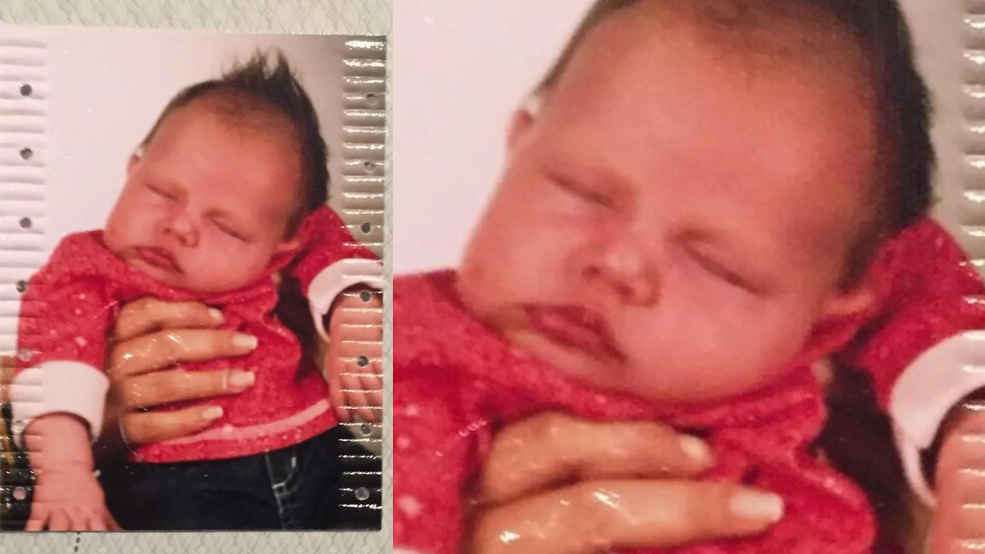 Dieses Baby-Girl feiert gerade ihren 23. Geburtstag. Mittlerweile hat sie selbst zwei Kinder.