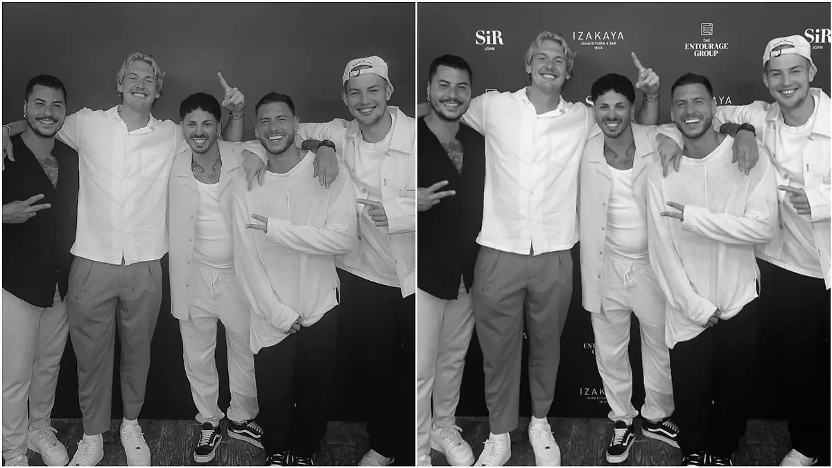 Julian Brandt postete ein Foto mit unifarbenem Hintergrund. Das gleiche Foto eines Freundes zeigt den vielsagenden Hintergrund.