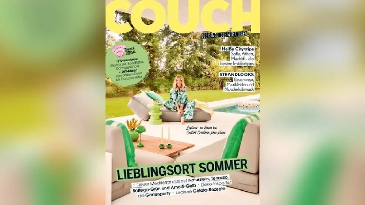 Karo Kauer stellt in der neuen COUCH ihr Haus vor.