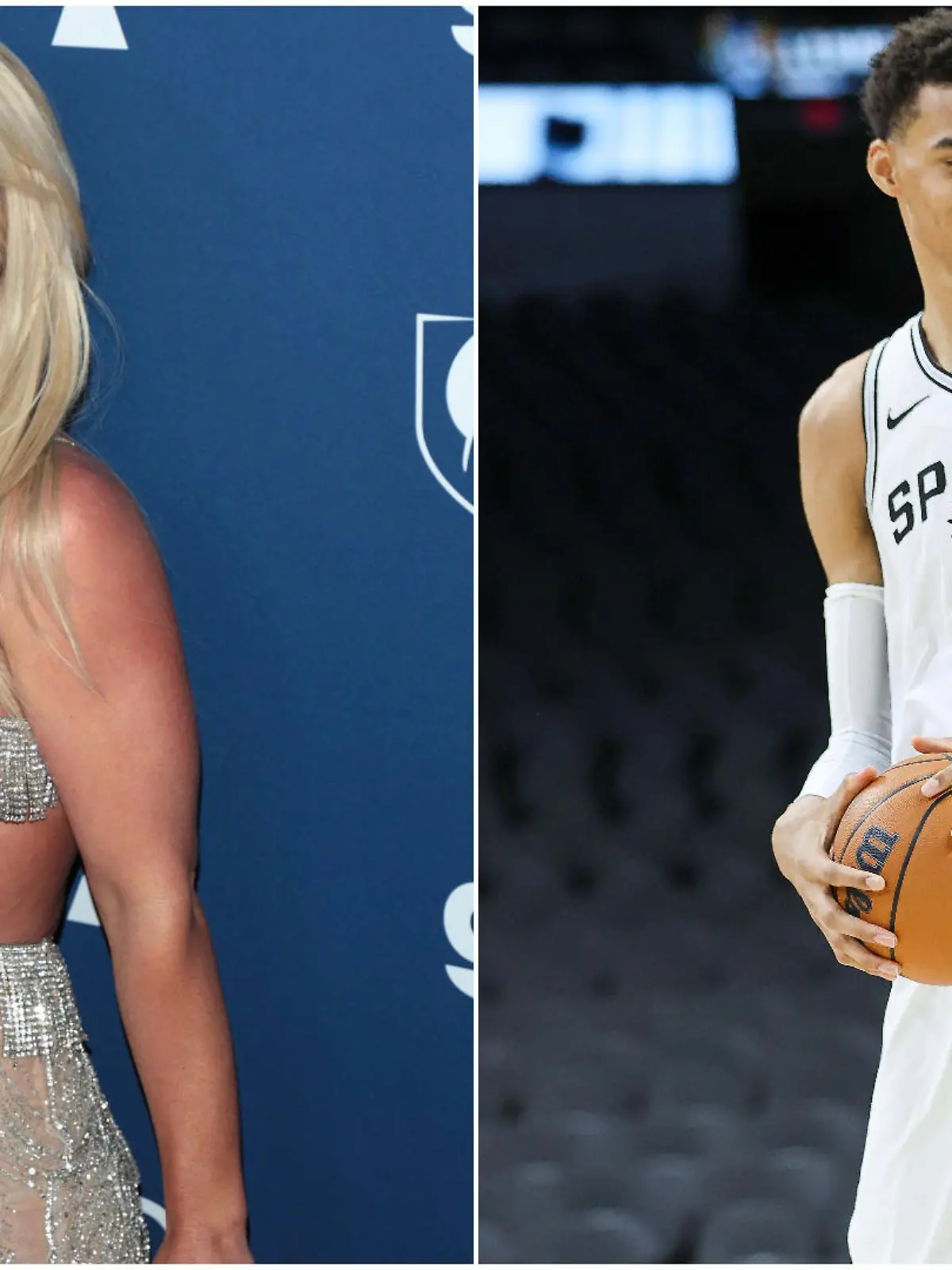 Das Zusammentreffen hat sich Popstar Britney Spears sicher anders vorgestellt. In Las Vegas soll es zu einem Schlagabtausch um NBA-Star Victor Wembanyama gekommen sein.