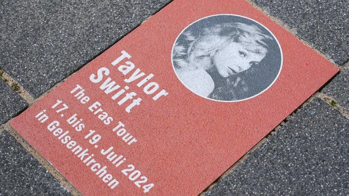 Taylor Swift: Stein auf dem Gelsenkirchener "Walk of Fame" enthüllt