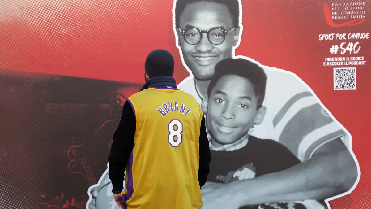 Kobe Bryant und sein Vater Joe.