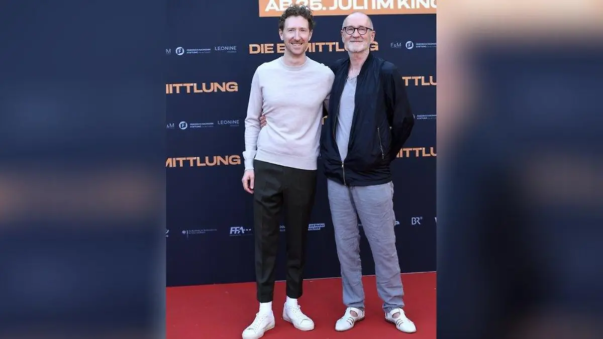Louis Klamroth und Peter Lohmeyer: Vater-Sohn-Ausflug zur Filmpremiere