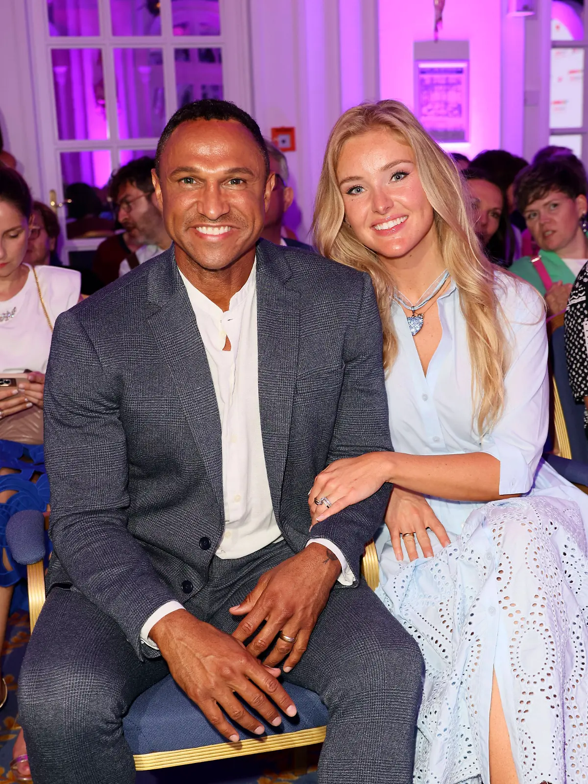 Daniel Aminati mit Ehefrau Patrice Aminati