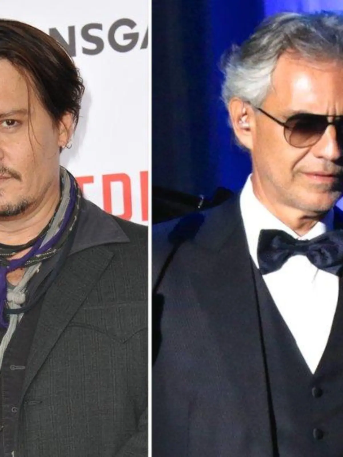 30. Bühnenjubiläum von Andrea Bocelli: Johnny Depp performt mit ihm