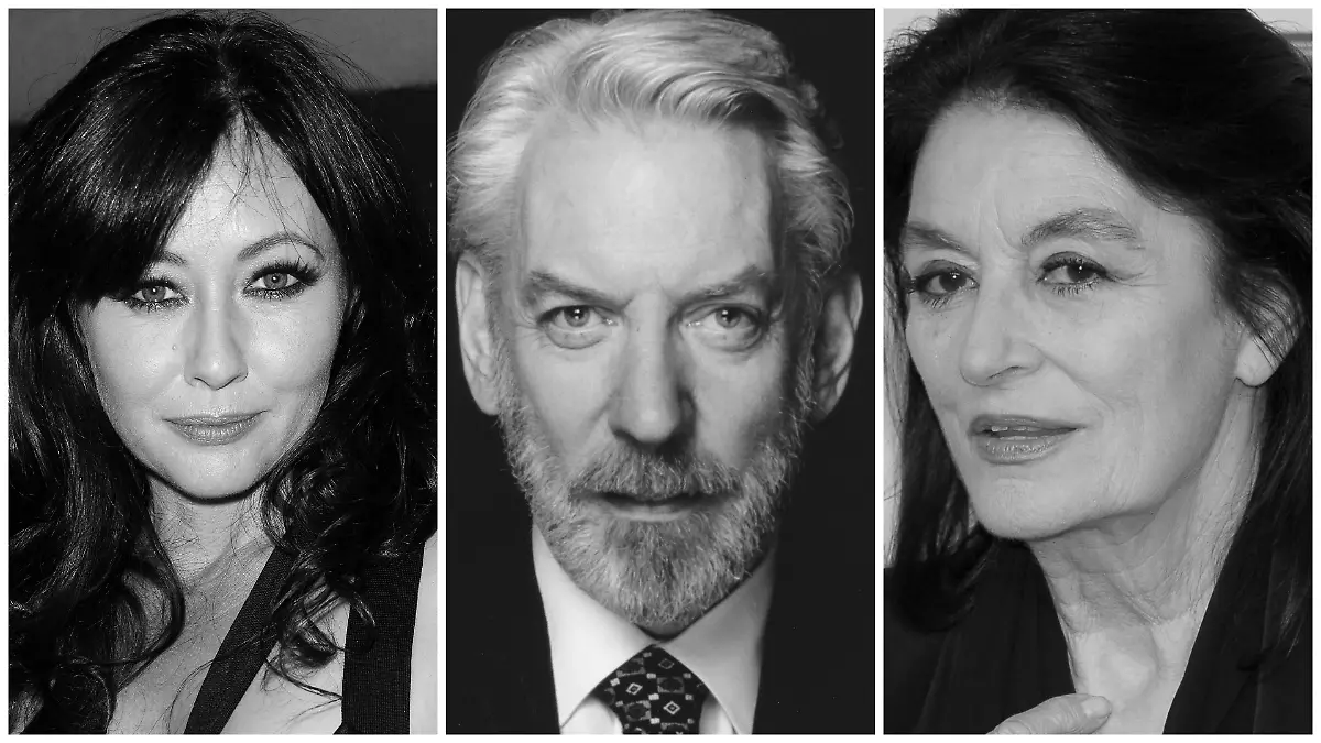 Shannen Doherty, Donald Sutherland und Anouk Aimée: Nur drei der weltberühmten Stars, die im Jahr 2024 von uns gegangen sind.