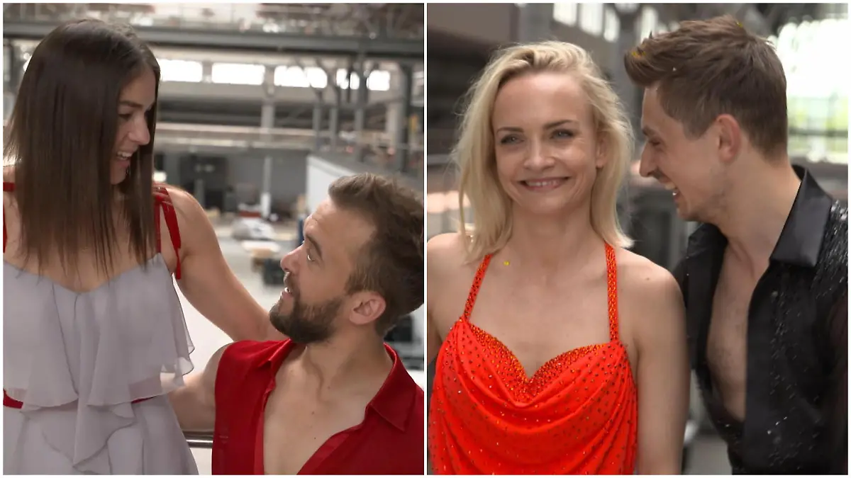 Renata und Zsolt veräppeln ihre Promi-Tanzpartner Verwirrung im "Let's Dance"-Interview